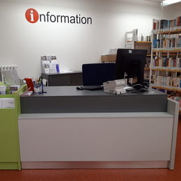 Information der Stadtbibliothek in Bad