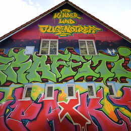 Aktiv im Kinder- und Jugendtreff Graffiti