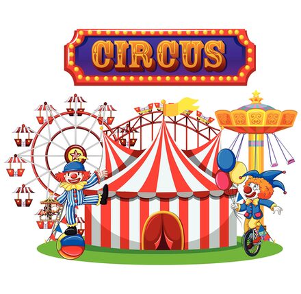 Große Abenteuer warten im Zirkus.