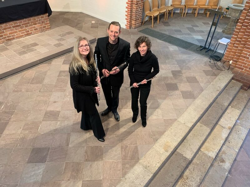 Trio “Animato Flötett" - v.l. Justyna Siwy , Gerald Pursche und Grit Dietrich