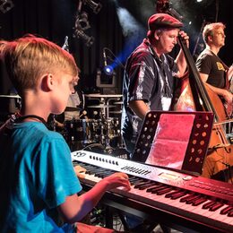 Teilnehmer beim Teilnehmerabschlusskonzert