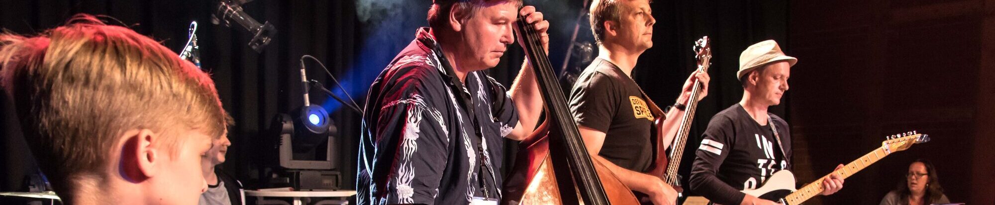 Teilnehmer beim Teilnehmerabschlusskonzert