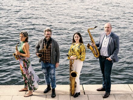Das Raschèr Saxophone Quartet in Kopenhagen