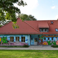 Der Kinder- und Jugendtreff (KJT) Graffiti am Stadtpark.