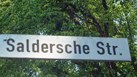 Die Saldersche Straße ist Teil des Untersuchungsgebietes.