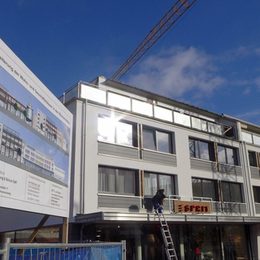 Neue Geschäfte in der Innenstadt von Salzgitter-Lebenstedt.