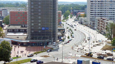 Die Albert-Schweitzer-Straße ist seit Ende Juni durchgängig befahrbar.