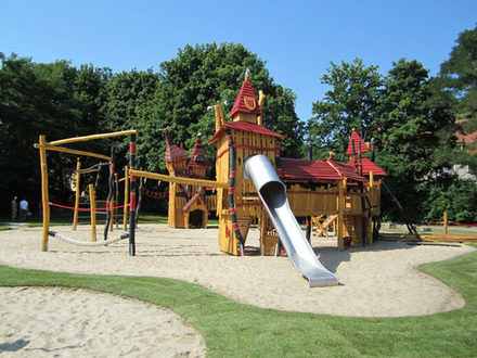 Der Roxy-Helco-Spielplatz ist beliebt.