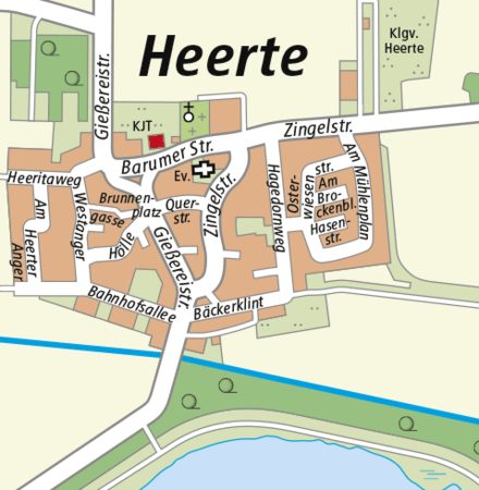 Die Gießereistraße in Heerte ist wieder befahrbar.