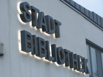 Stadtbibliothek in Salzgitter-Lebenstedt.