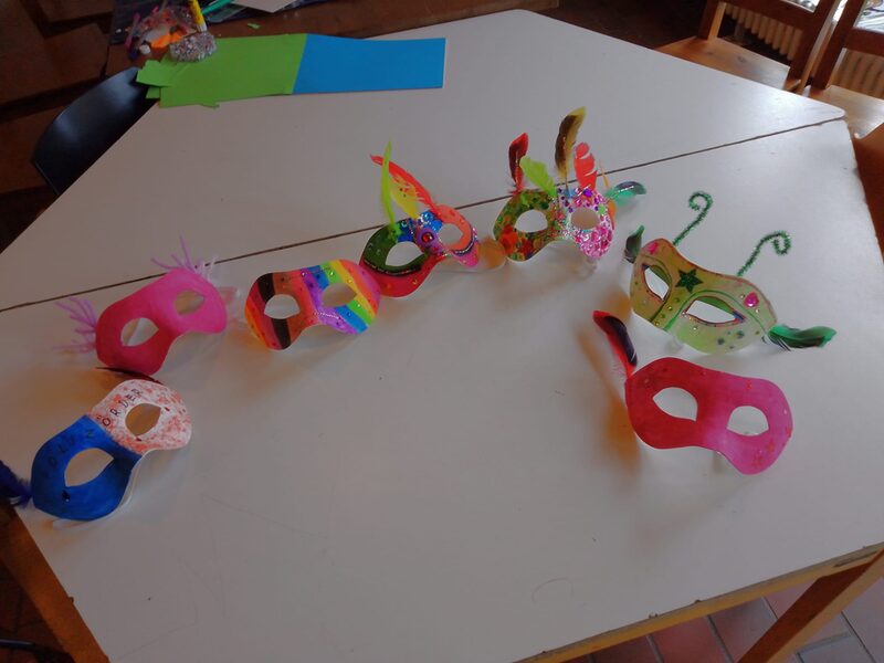 Im Kinder- und Jugendtreff (KJT) Thiede waren die Kinder und Jugendlichen kreativ.