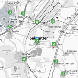 Geoportal mit Baustelleninformationen der Stadt Salzgitter