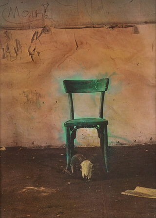 Gerd Druwe "Metropol", 2025, Silbergelatine-Fotografie getont.